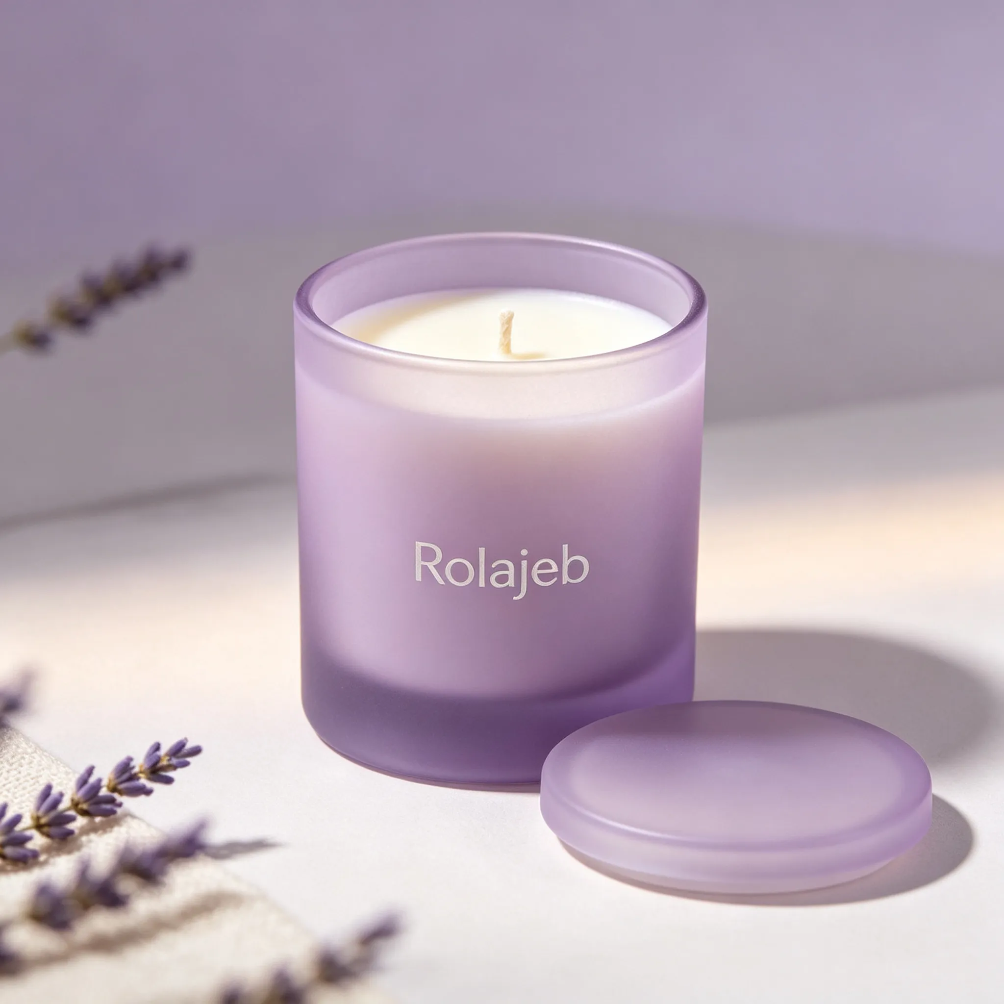 Rolajeb Lavender Drift Soy Wax Candle